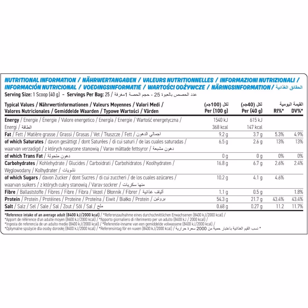 Applied Nutrition Protein Cookie Dough Vanilla Ice Cream 1kg 4