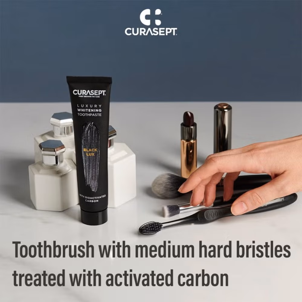 Curasept Toothpaste White Luxury with Bio Carbon 75ml 3