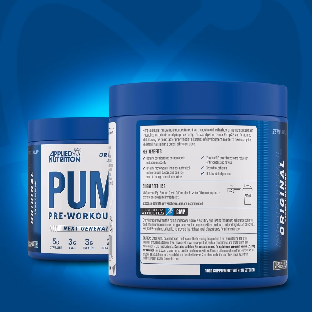 Applied Nutrition Pump 3G Pre Workout Rain Unicorn 375g 4
