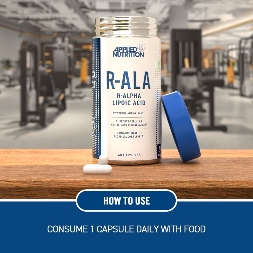 Applied Nutrition R-ALA 200mg 60 Capsules 5
