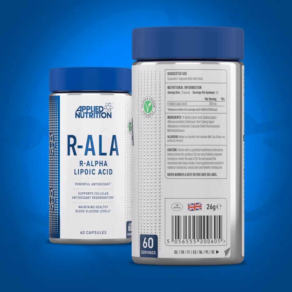 Applied Nutrition R-ALA 200mg 60 Capsules 3