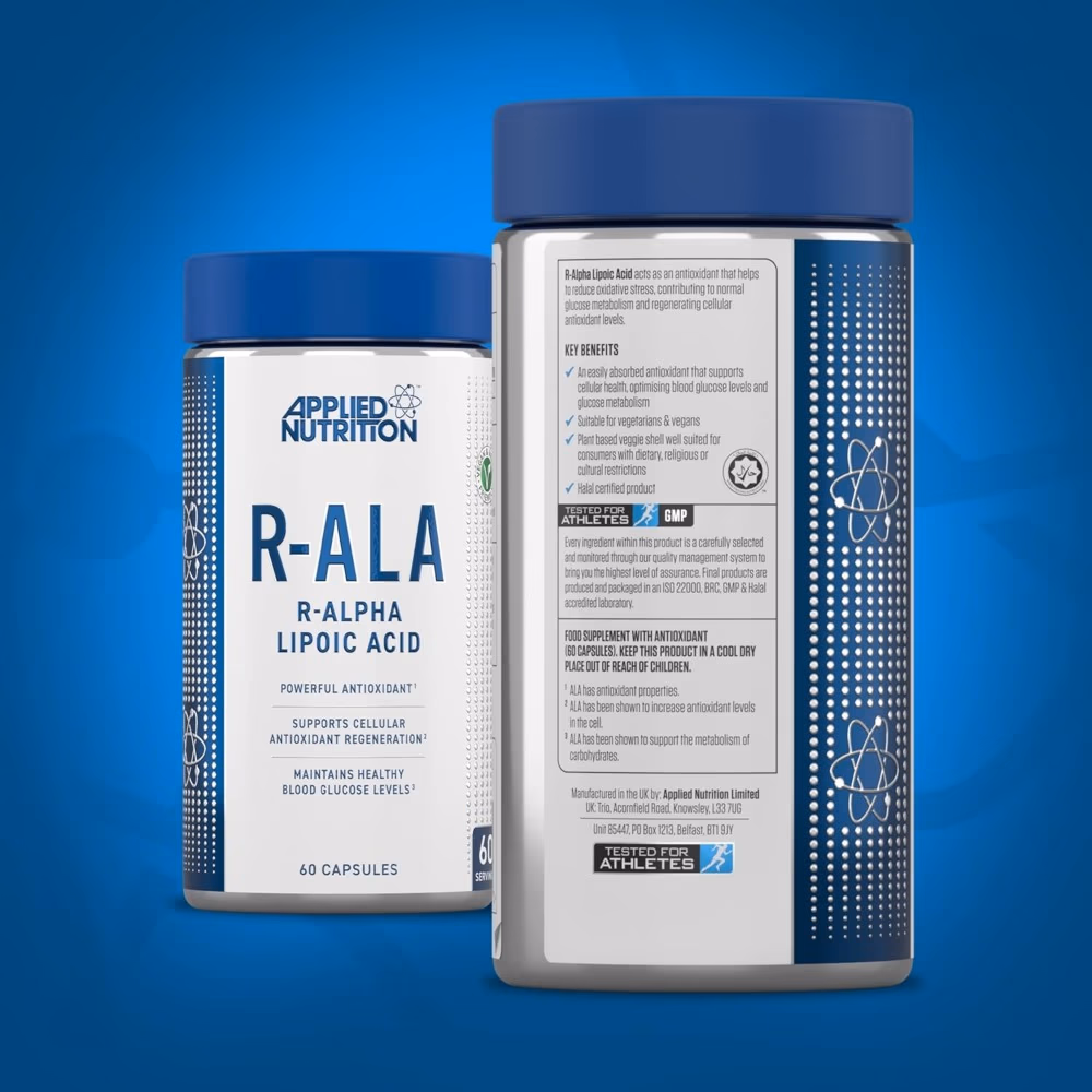 Applied Nutrition R-ALA 200mg 60 Capsules 4