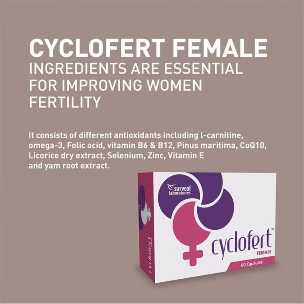 Cyclofert Female (60 Caps) 2