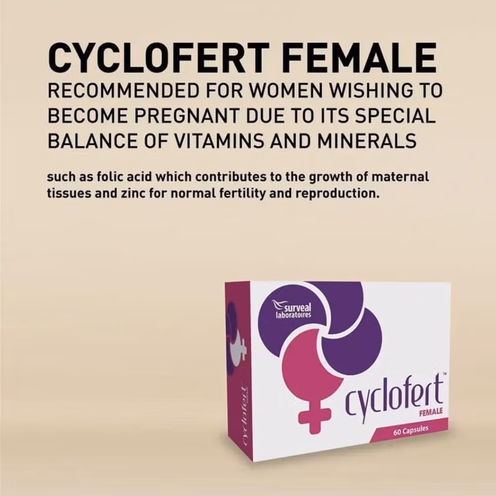 Cyclofert Female (60 Caps) 5