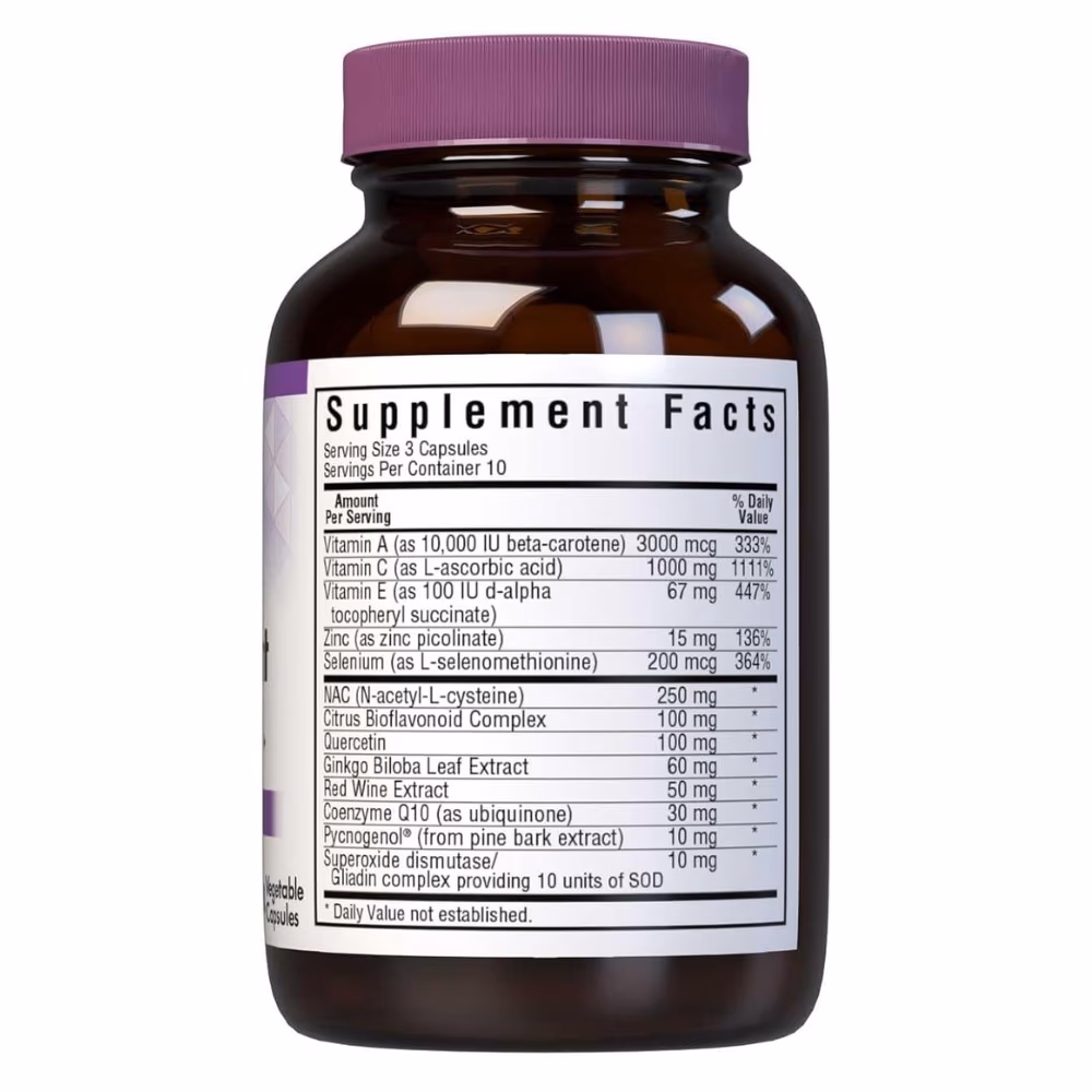 Bluebonnet Super Antioxidant Formula 60 Veg Caps 2