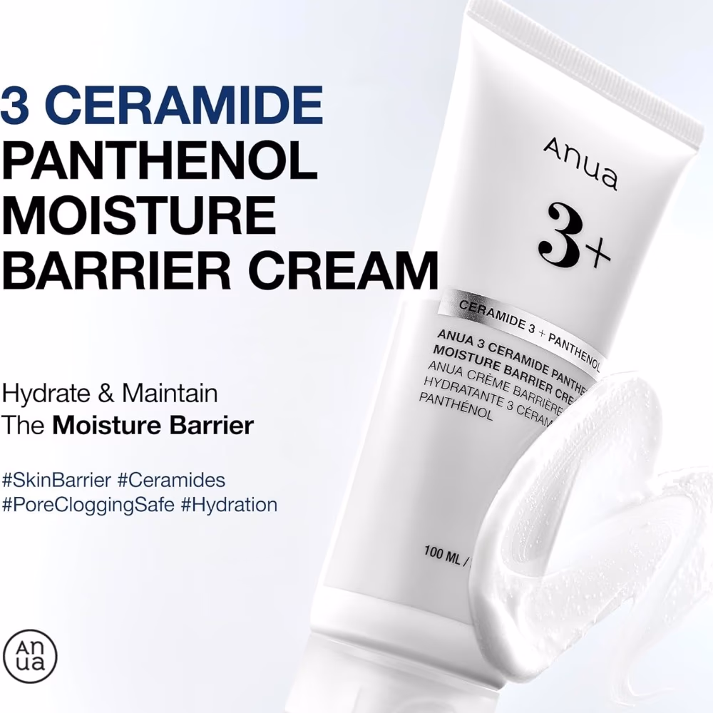 Anua 3+ Ceramide Panthenol Moisture Cream 100ml 2