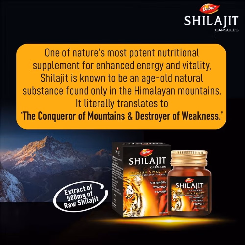 Dabur Shilajit 30 Caps 5
