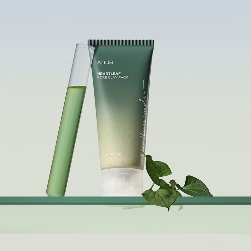 Anua Heartleaf Pore Clay Pack 100ml - Clay Mask With Heartleaf To Detox, Calm, And Refine Pores. 5