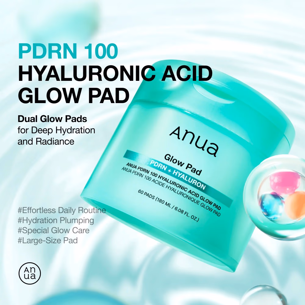 Anua PDRN + Hyaluron Glow Pad 60 Pieces 2