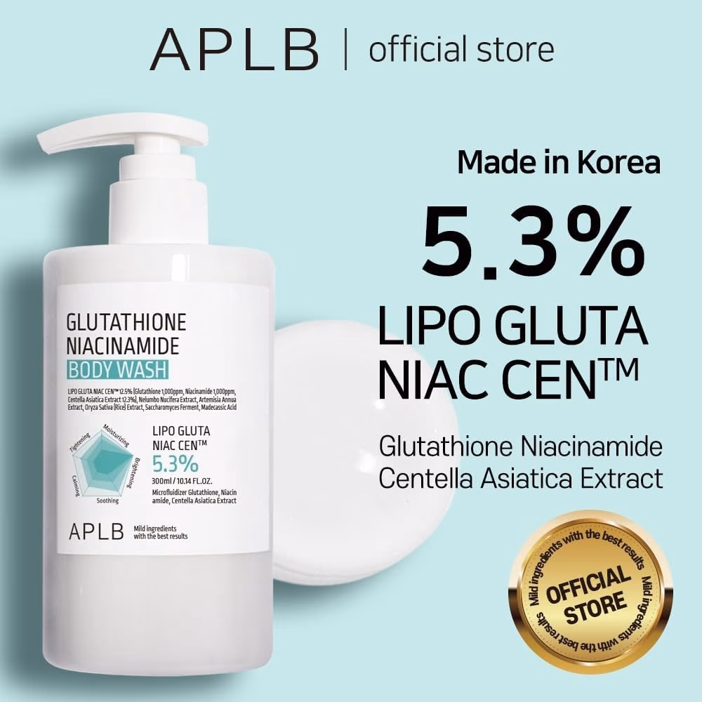 APLB Glutathione Niacinamide Body Wash 300ml 2