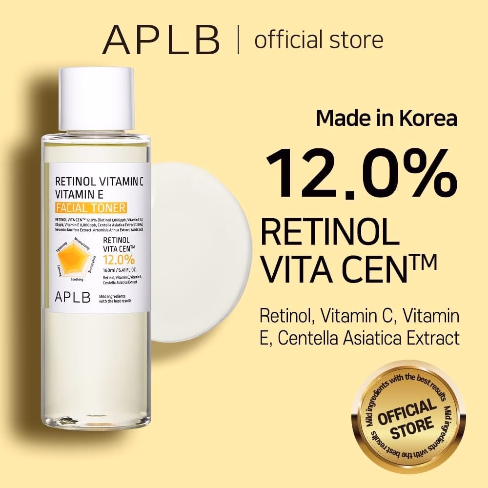 APLB Retinol Vitamin C & E Facial Toner 160ml 2
