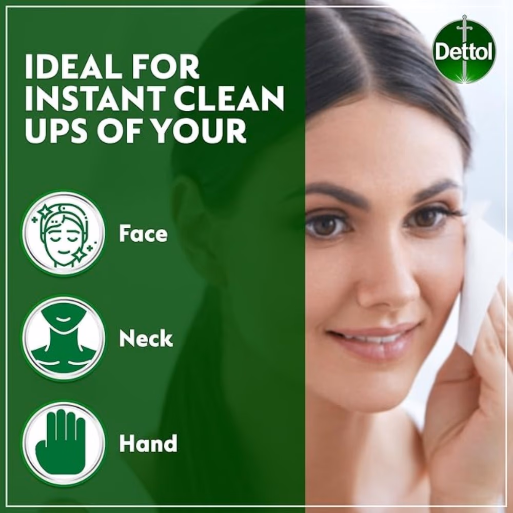 Dettol Anti-Bacterial Wipes 10s 2
