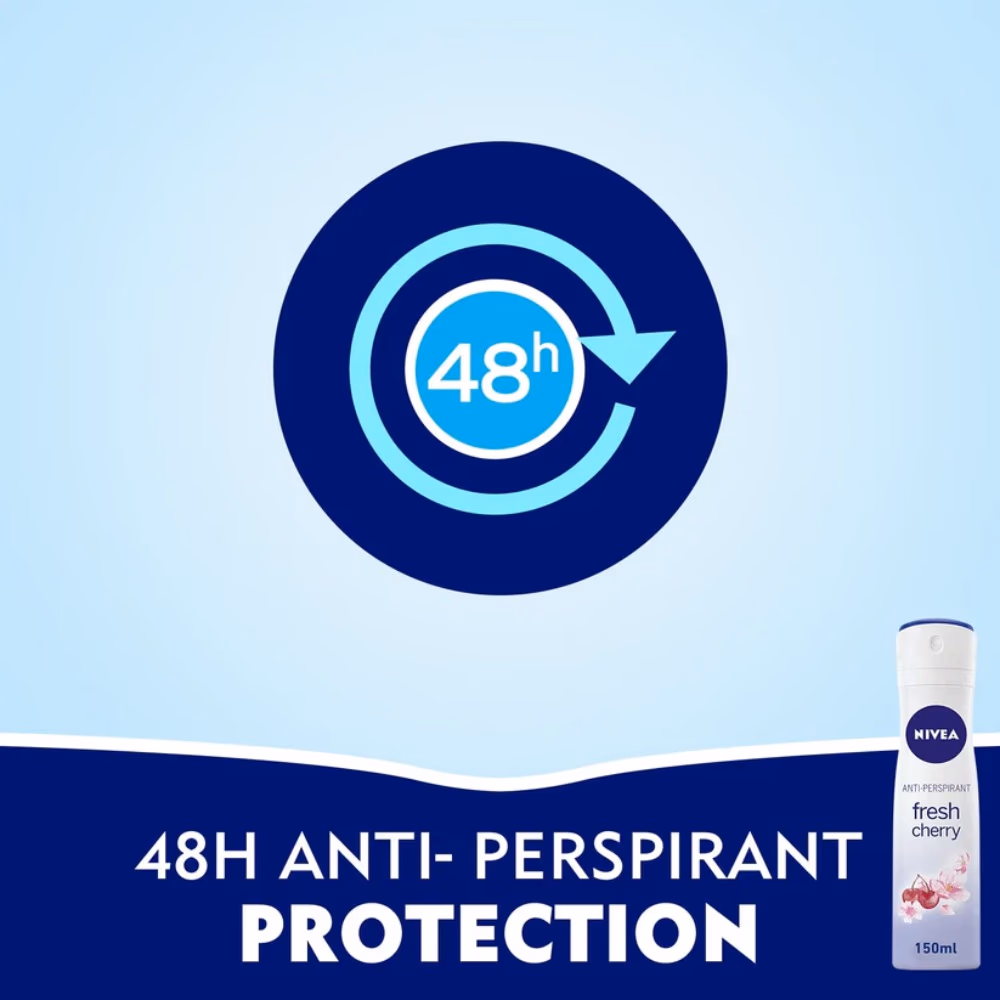Nivea Fresh Cherry Deo Spray 150ml 5