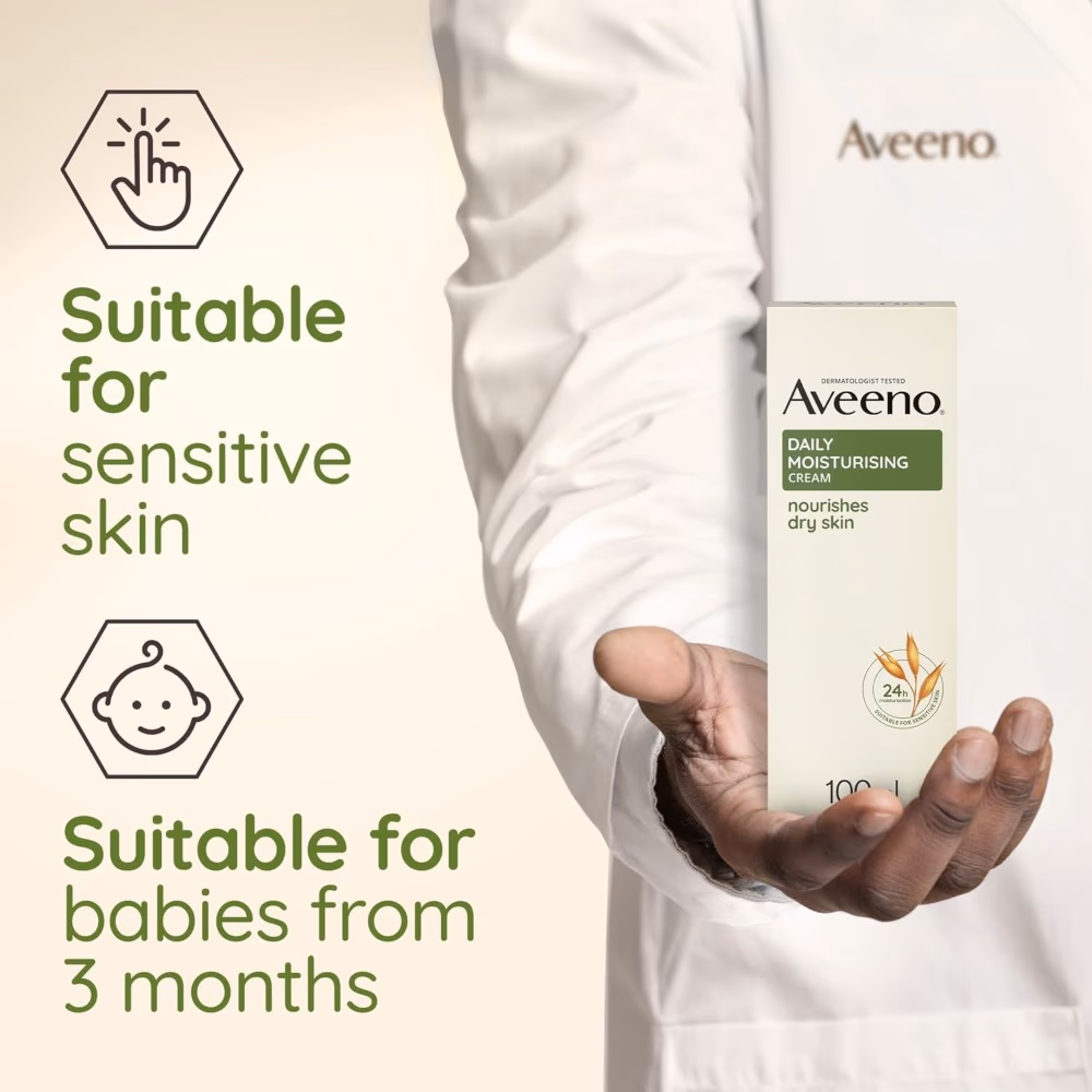 Aveeno Daily Moisturising Cream 100ml 4