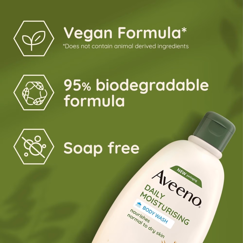 Aveeno Daily Moisturizing Body Wash 500ml 2