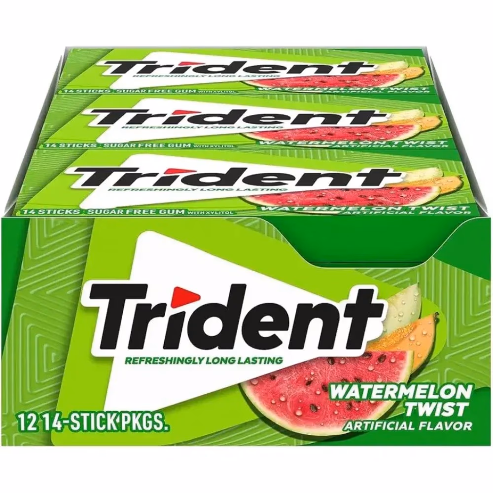 Trident Chewing Gum Watermelon Twist 14s  4