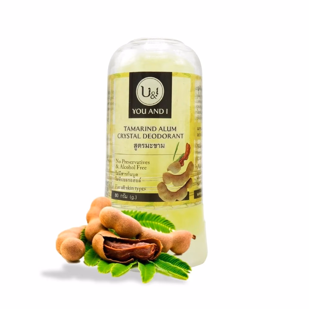 U & I Tamarind Alum Crystal Deodorant Stick 80g  2