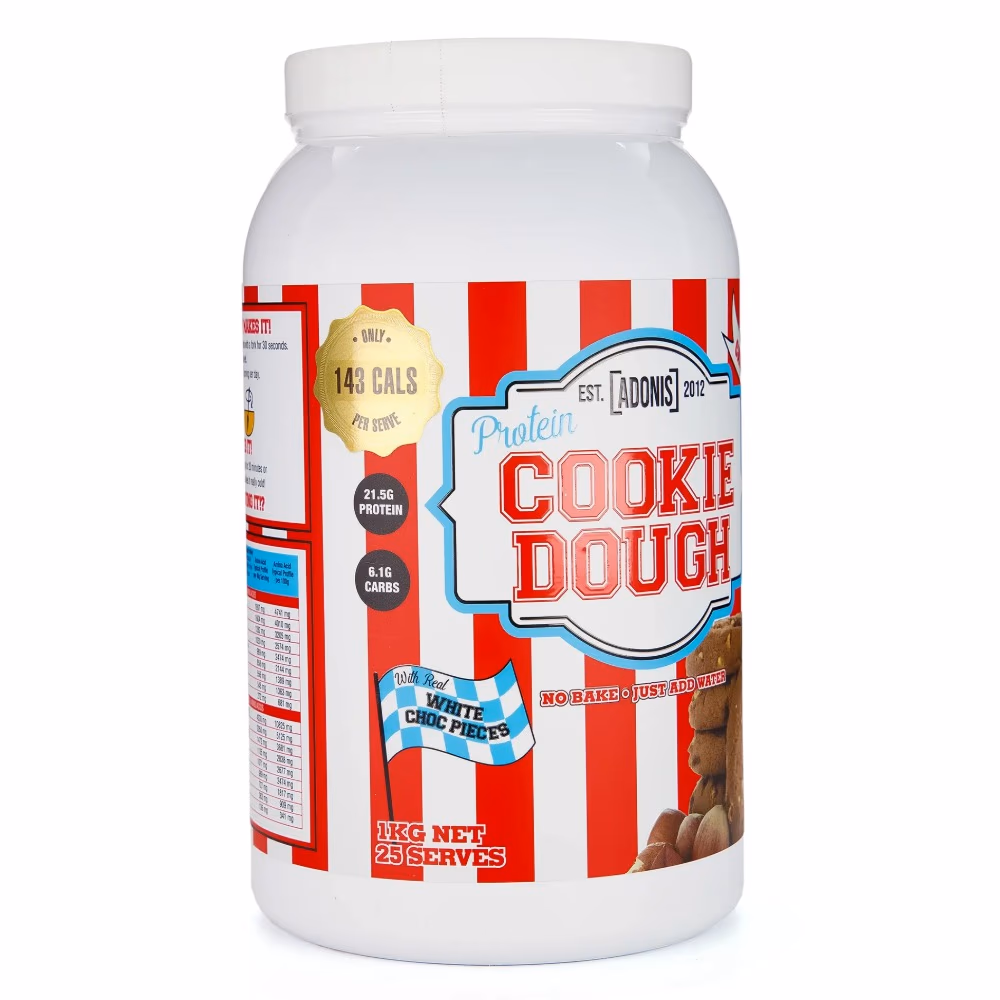 Adonis Casein Protein Cookie Dough Double Choco Hazelnut 1Kg 2