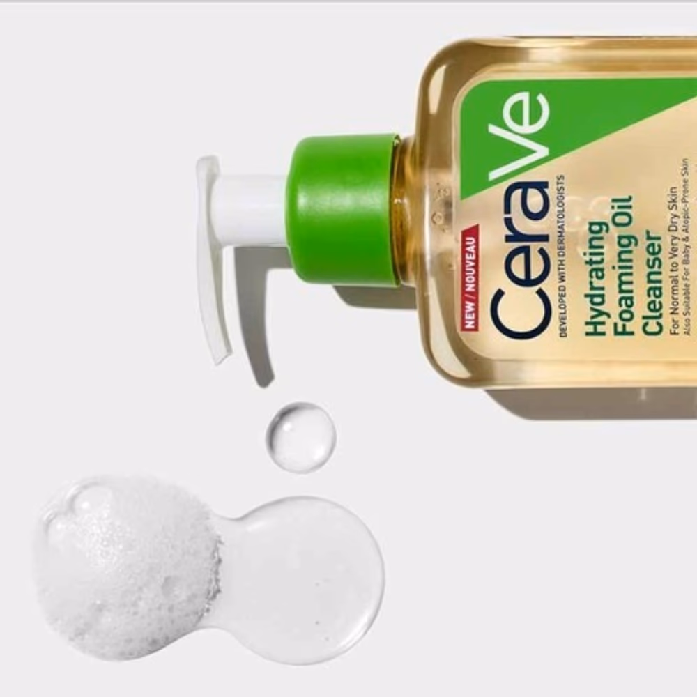 CeraVe Hydrating Foaming Oil Cleanser 473ml  3