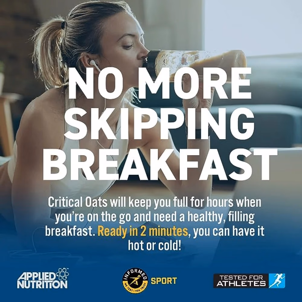 Applied Nutrition Critical Oats Golden Syrup Flavor - 60Gm 2
