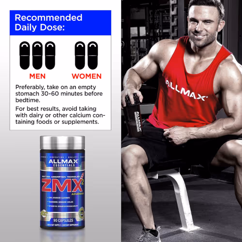 Allmax Nutrition ZMX-2 Advanced Capsules 90S 4