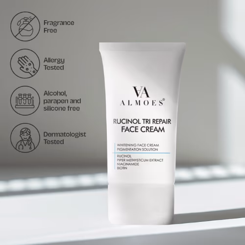 Almoes Rucinol Tri Repair Face Cream 50ml 4
