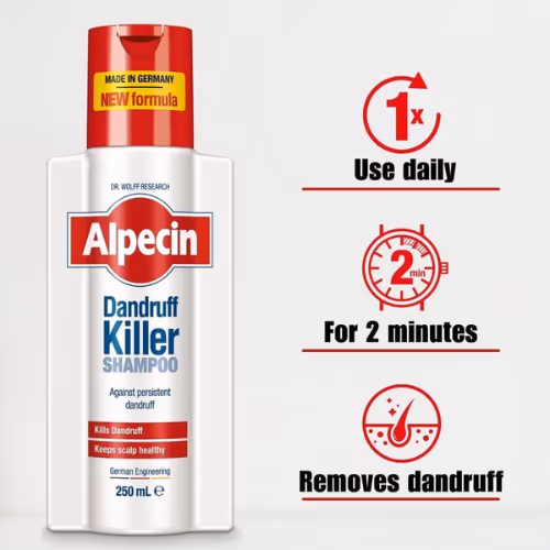 Alpecin Dandruff Killer Shampoo 250 ml 3