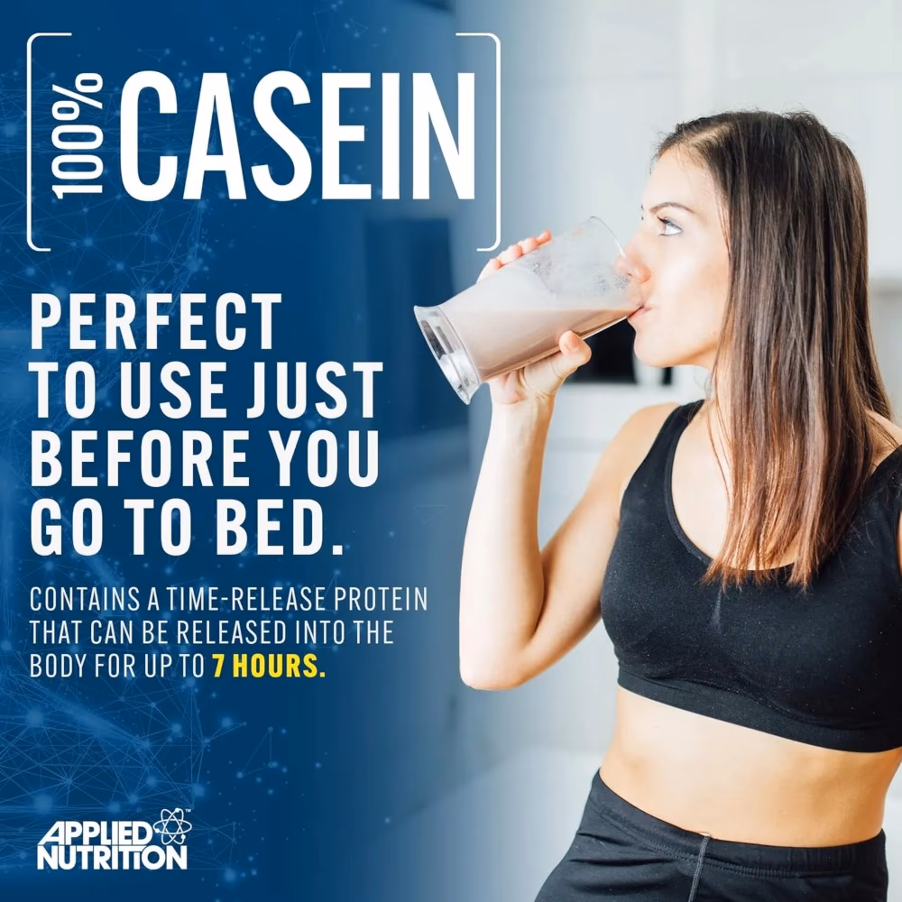 Applied Nutrition 100% Casein Protein Creamy Vanilla Flavor - 1.8Kg 4