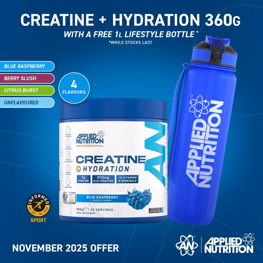 Applied Nutrition Creatine Hydration Berry Slush 360g 5