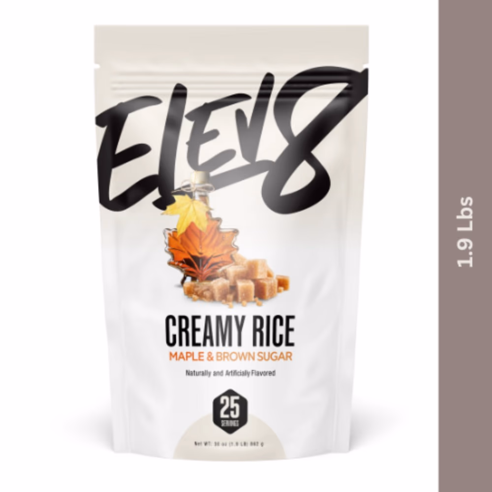 ELEV8 Creamy Rice Maple & Brown Sugar 875g 2