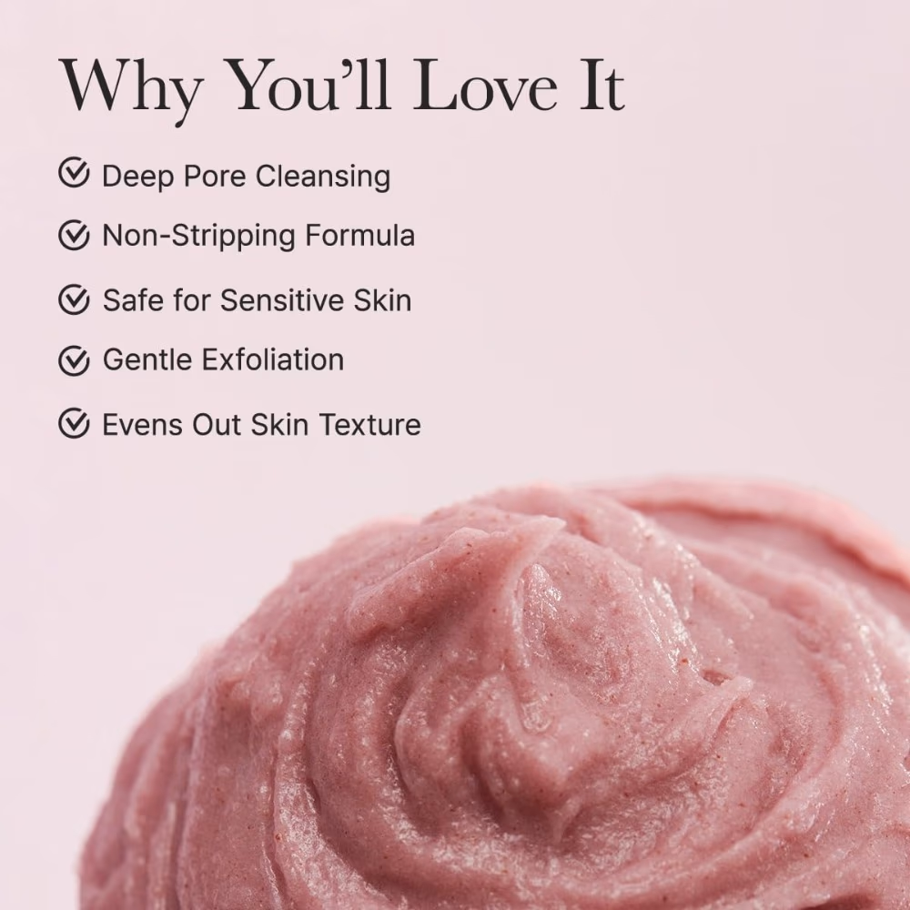 Arencia Fresh Rosehip Rice Mochi Cleanser 120g 3