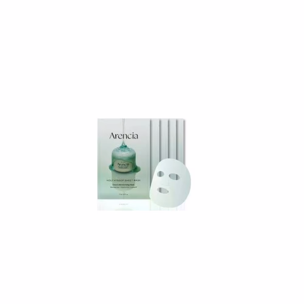 Arencia Holy Hyssop Sheet Mask 5s 2