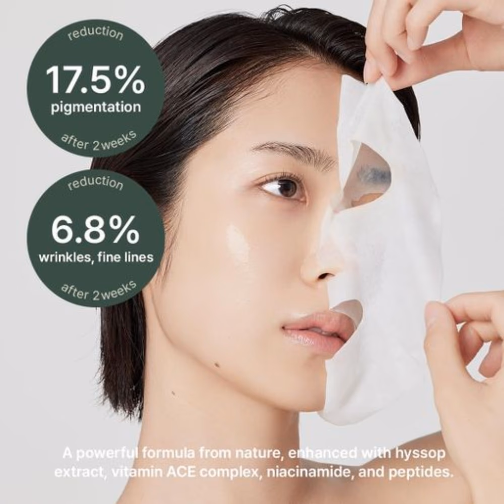 Arencia Holy Hyssop Sheet Mask 5s 3