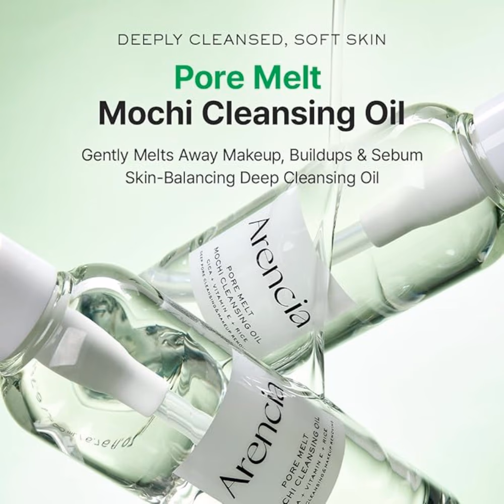 Arencia Pore Melt Mochi Cleansing Oil 200ml 2