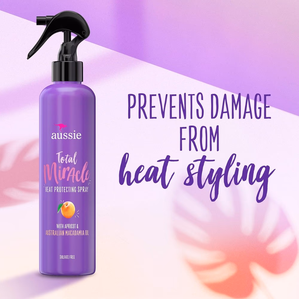 Aussie Total Miracle Heat Protecting Spray 252ml 2