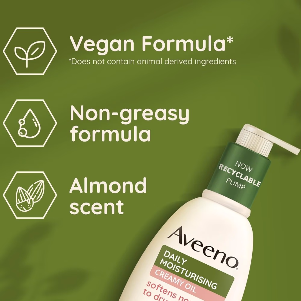 Aveeno Daily Moisturising Creamy Oil 300ml 5