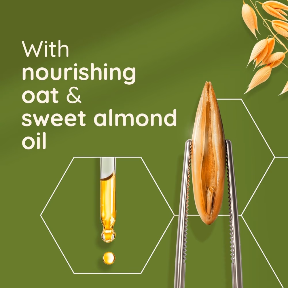 Aveeno Daily Moisturising Creamy Oil – 300ml | Nourishing Oat & Sweet Almond Oil for Smooth, Hydrated Skin 5