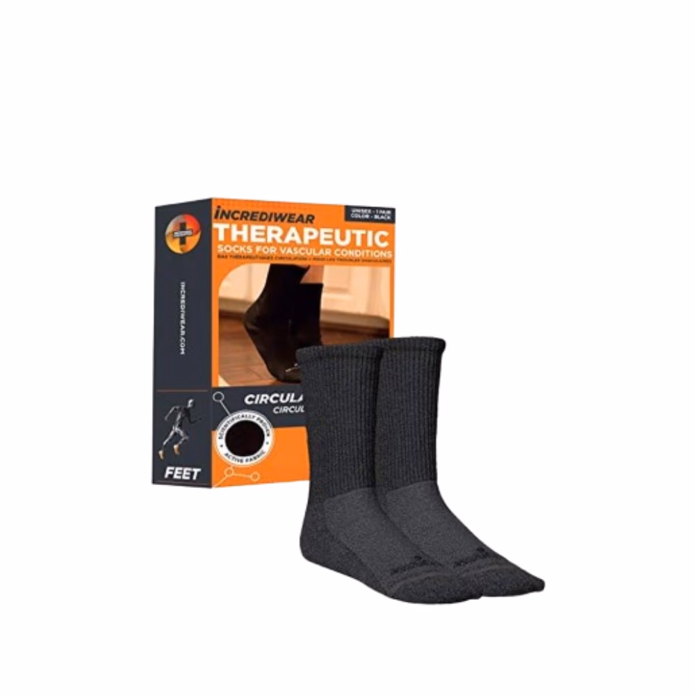 Incrediwear E705 Circulation Socks Black  Medium 3