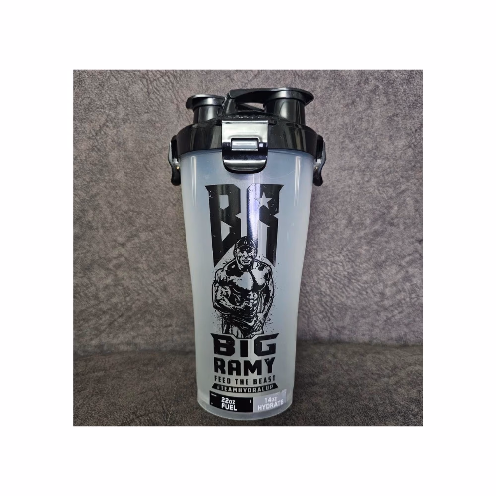 Hydra Cup Shaker Big Ramy Clear White 22oz 14oz 2