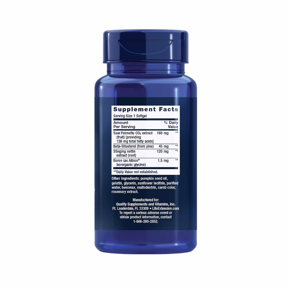 Life Extension PalmettoGuard 60 Softgels 2