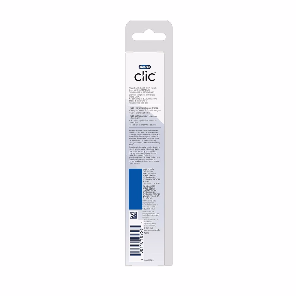 Oral-B Toothbrush Clic Manual 3