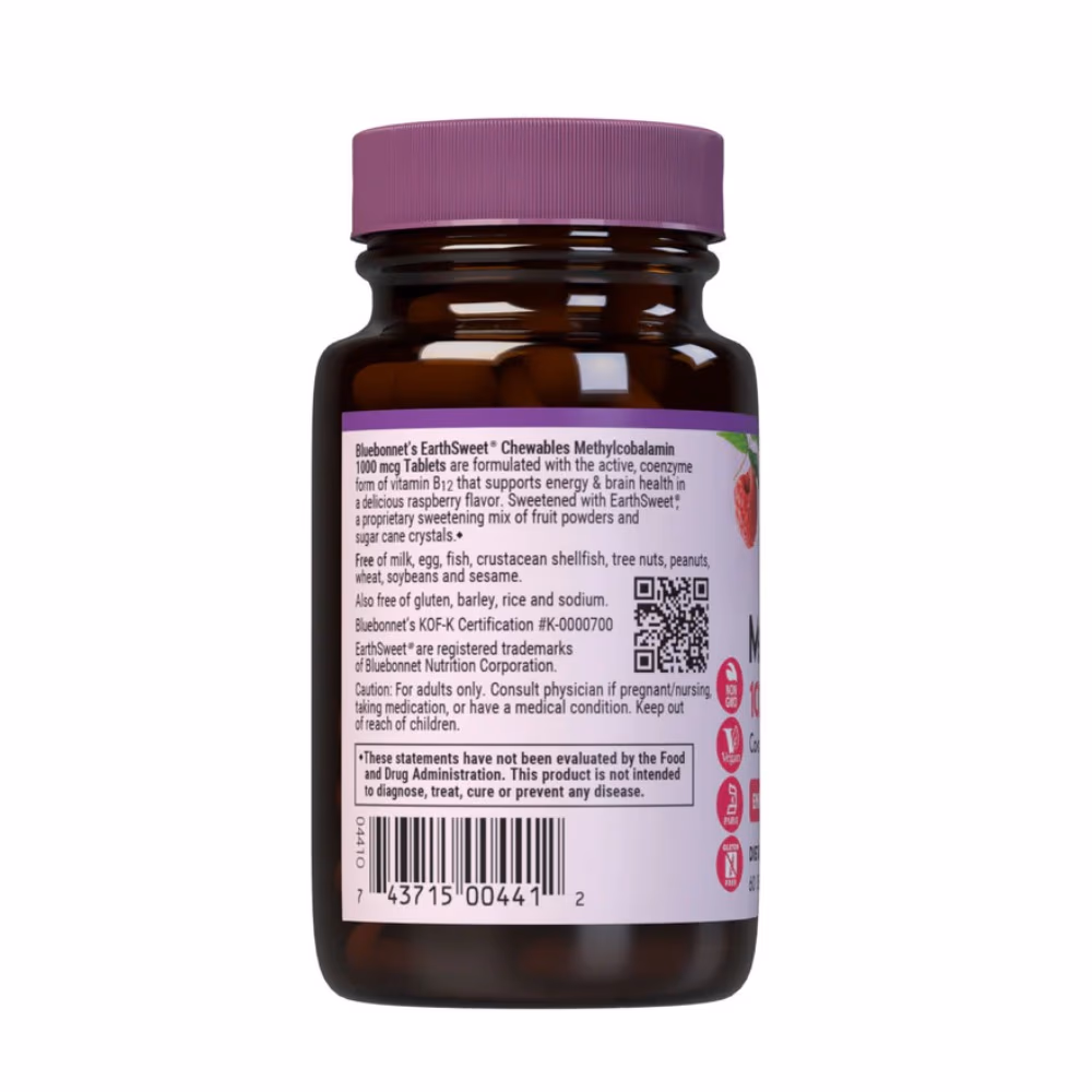 Bluebonnet Vitamin B12 1000mcg 60 Tabs 2