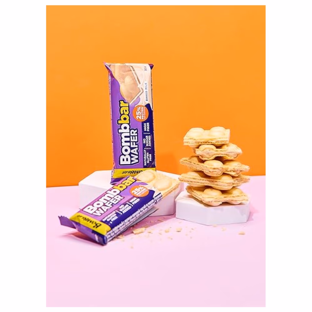 BomBBAR Protein Wafer Baked Milk 32g 2