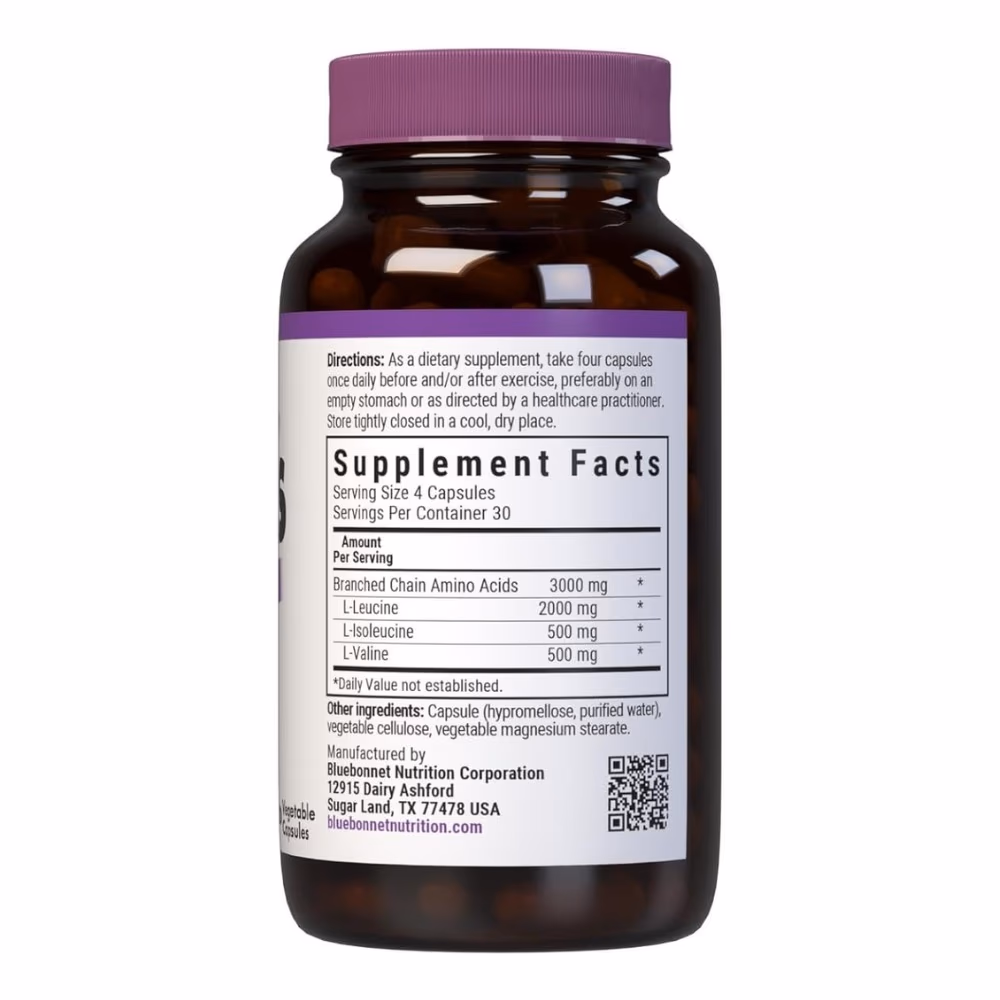 Bluebonnet BCAA 4:1:1 120 Caps 2