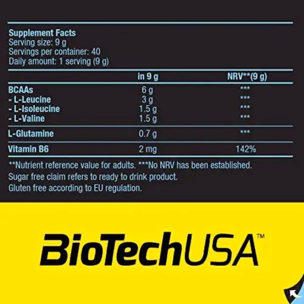 BioTechUSA BCAA Zero Pineapple Mango 360g 2
