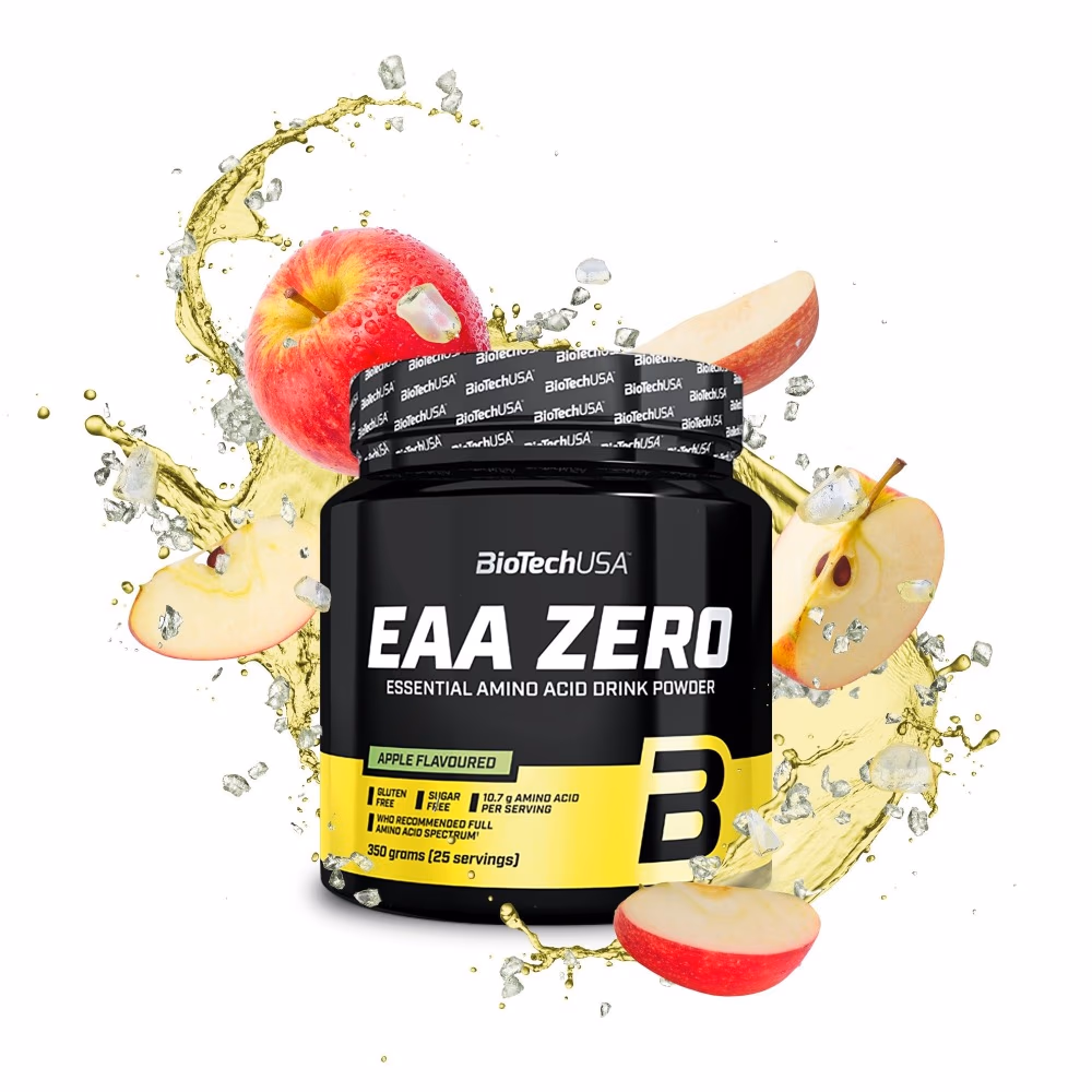 BioTechUSA EAA Zero Apple 350g – Essential Amino Acid Powder for Recovery & Performance 3