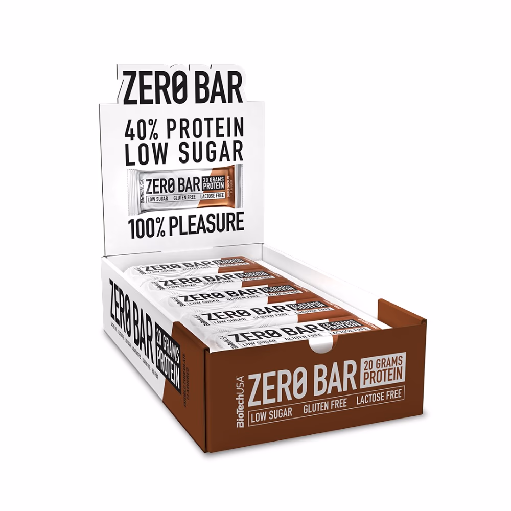BioTechUSA Zero Bar Double Chocolate 50g 2