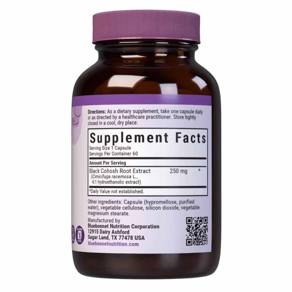 Bluebonnet Black Cohosh 60 Veg Capsules 2