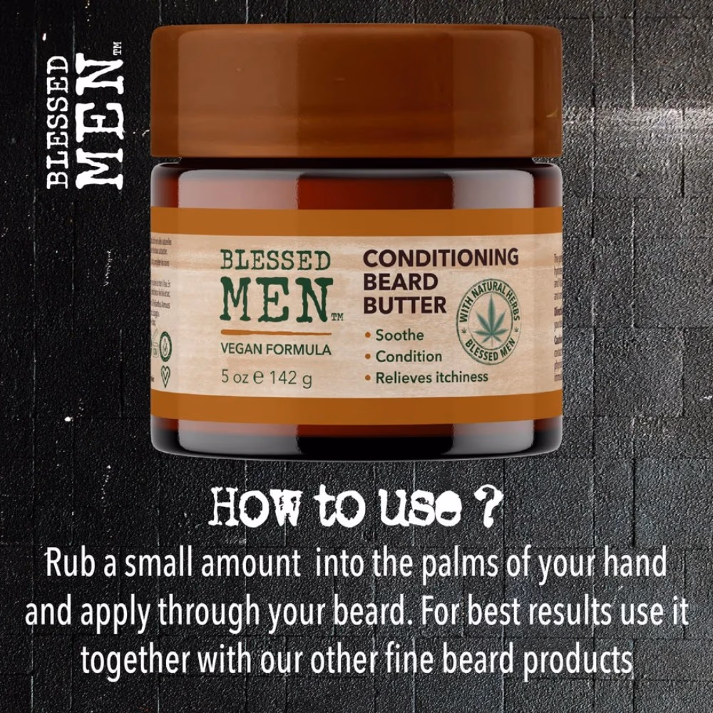 Blessed Men Conditioning Beard Butter 142g 3