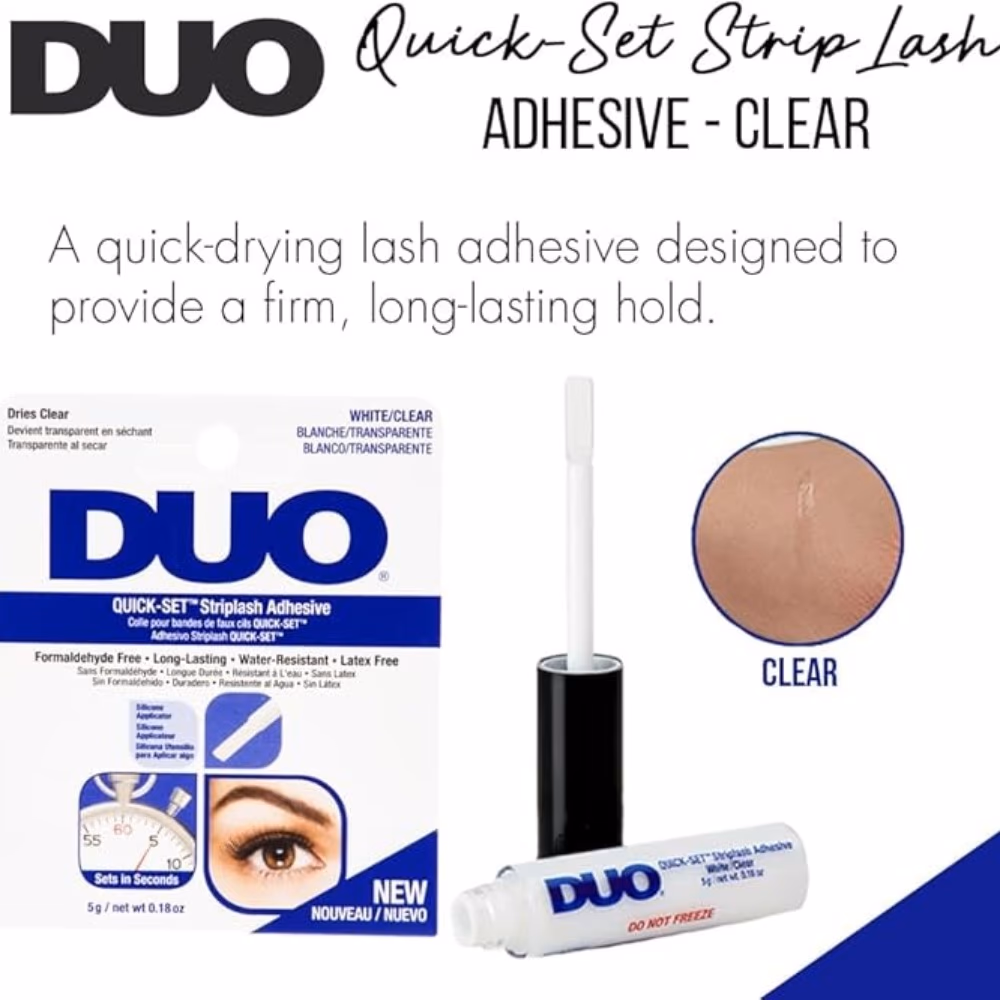 Duo Quick Set StripLash White Clear Glue 5g 2
